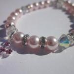 Communion bracelet-Swarovsk..