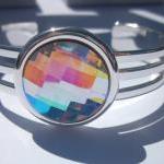 Swarovski Crystal Cuff Brac..