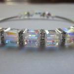 Swarovski Crystal Cube Brac..
