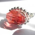 Swarovski Crystal Ring- Cor..